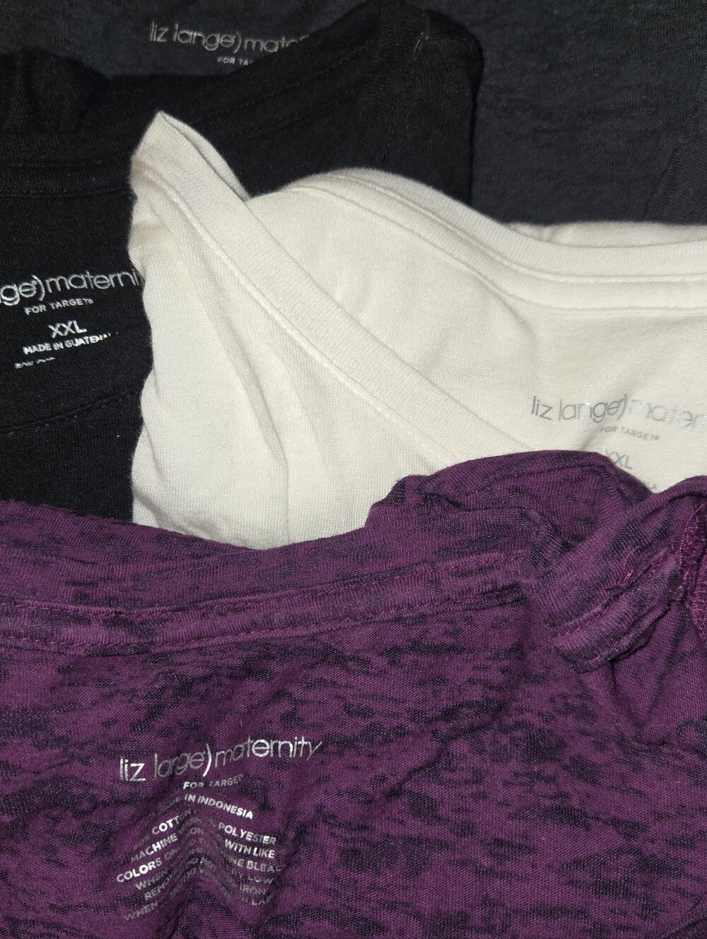 Gorgeous Maternity Tees Sz. XXL